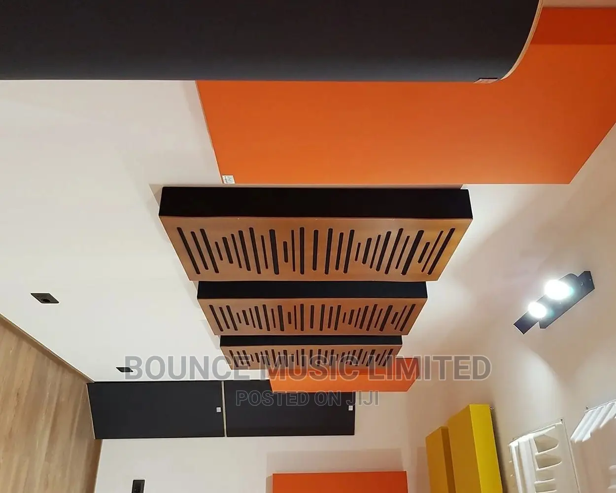 Acoustic Panels and Diffuser on Different Sizes