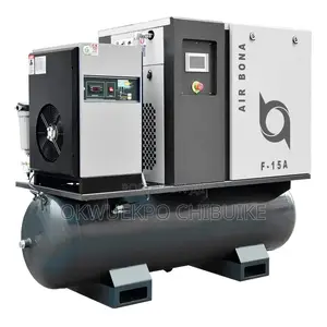 Screw Air Compressor 15HP 500L High Quality Machine