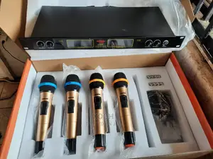 Professional 4-in-1 Wireless Handheld Microphone