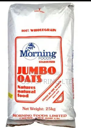 Morning Food - Jumbo Oats 25kg - 1 Bag of 25kg Oat