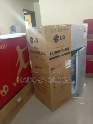 Brand New Lg Refrigerator With Adequate Storage Space.