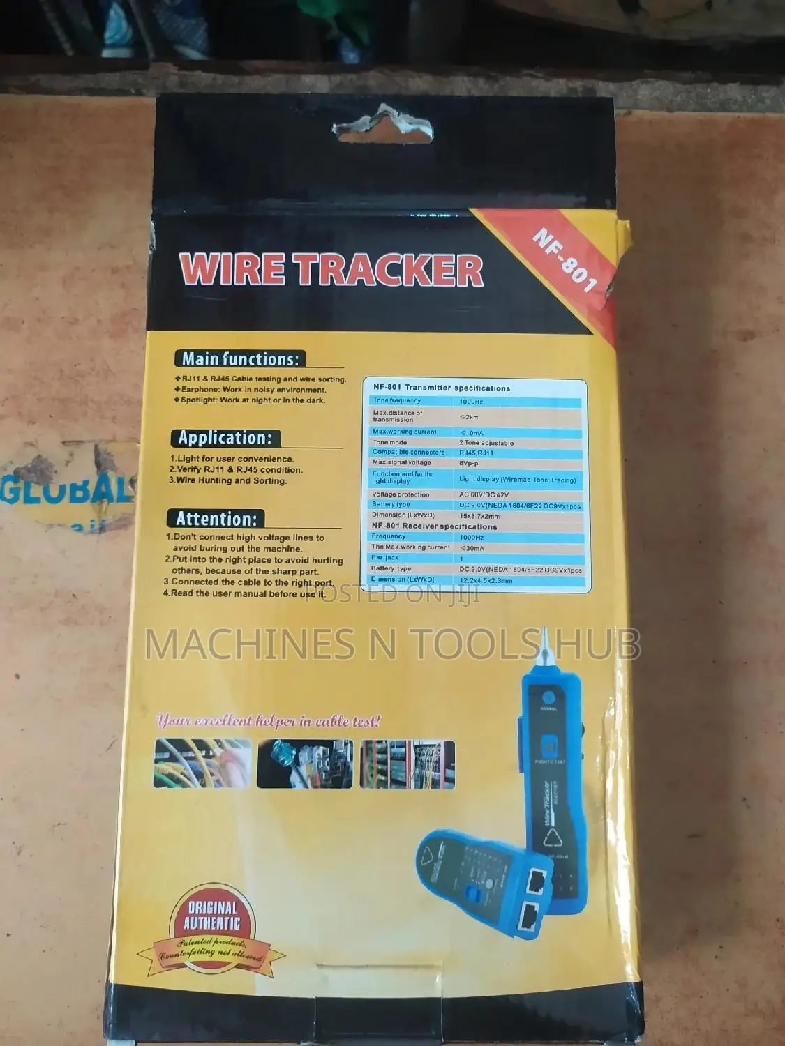 Wire and Cable Tracker