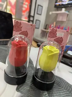 2 in 1 Dual Rose Vibrator Tongue Licking Vagina Clit Sucker