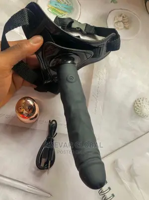 Rechargeable Vibrating Dildo With Strap on Sex Toy for Wome