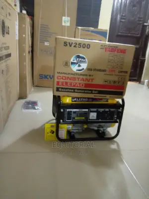 Brand New Elepaq Constant Sv2500 Manual Generator 1.8kva`
