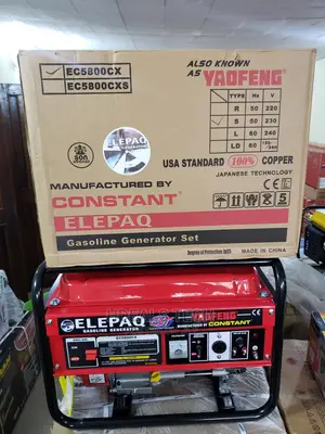 Elepaq Constant 3.5KVA Manual Start Generator 100% Copper