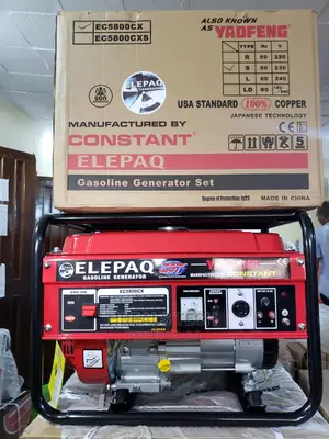 3.5KVA Elepaq Constant Manual Start Generator- New