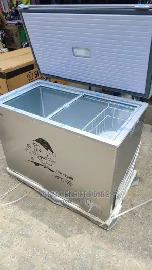 Brand New SNOWSEA 308litter Chest Freezer/External/Silver/