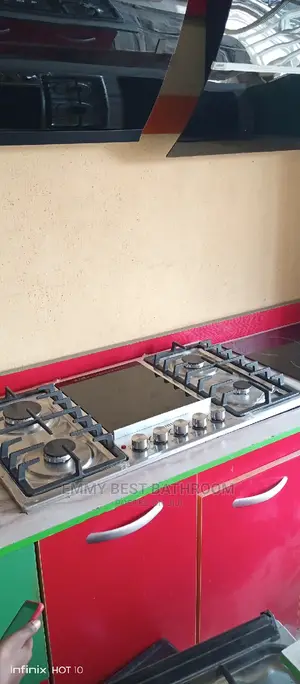 4 Gas 1 Electric Burner Stainless Top Phiima Product