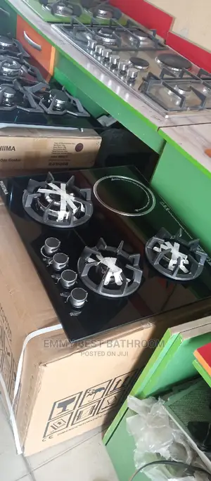 Executive 3 Gas 1 Electric Burner Glass Top