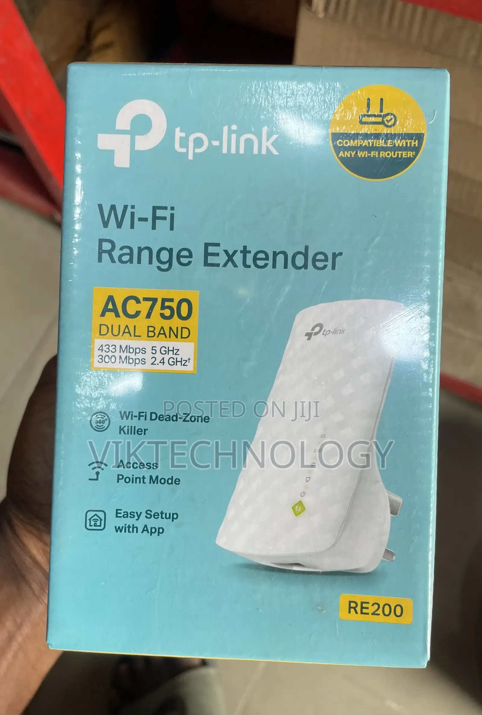 Tplink Wi-Fi Range Extender Ac750