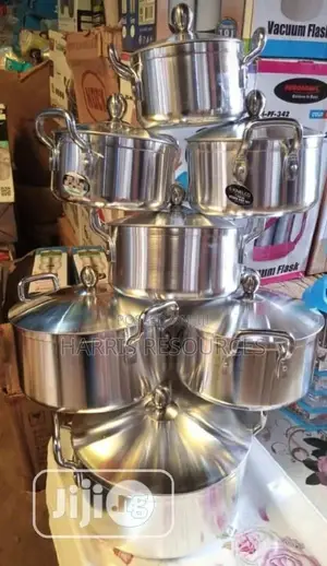 Tornado Unbendable Cooking Pots - 7 Pieces