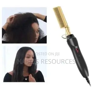 Professional Electric Hot Comb Hair Straightener