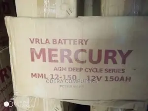Vrla Mercury Ups Battery 12v 150ah