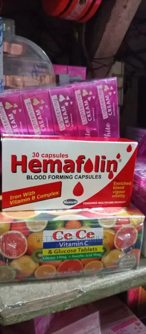 Hemafolin Blood Forming Capsule.