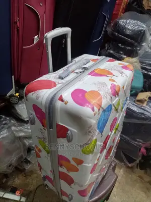 Big Colorful Balloon Rubber Plastic Traveling Luggage Box