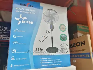 Kenstar Rechargeable Fan 18 Inches