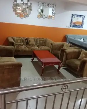 Uniquely Design Fabric Settees
