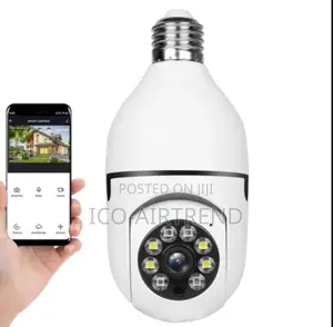 1080p Smart Home P2p PTZ Ip With Bulb Socket Wifi Camera