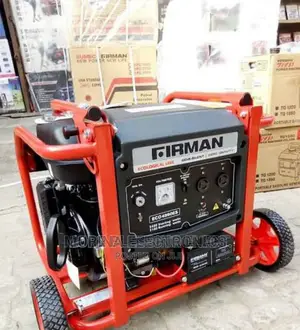 Brand New ECO(4990E2)4.5kva/Red/Key Starter/Battery/Copper/