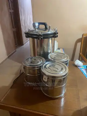Portable Autoclave and Drums