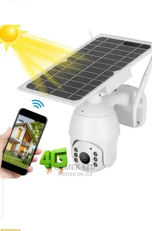 Camera 4g Solar Night, Day Intelligent Alert Tracking-Camera