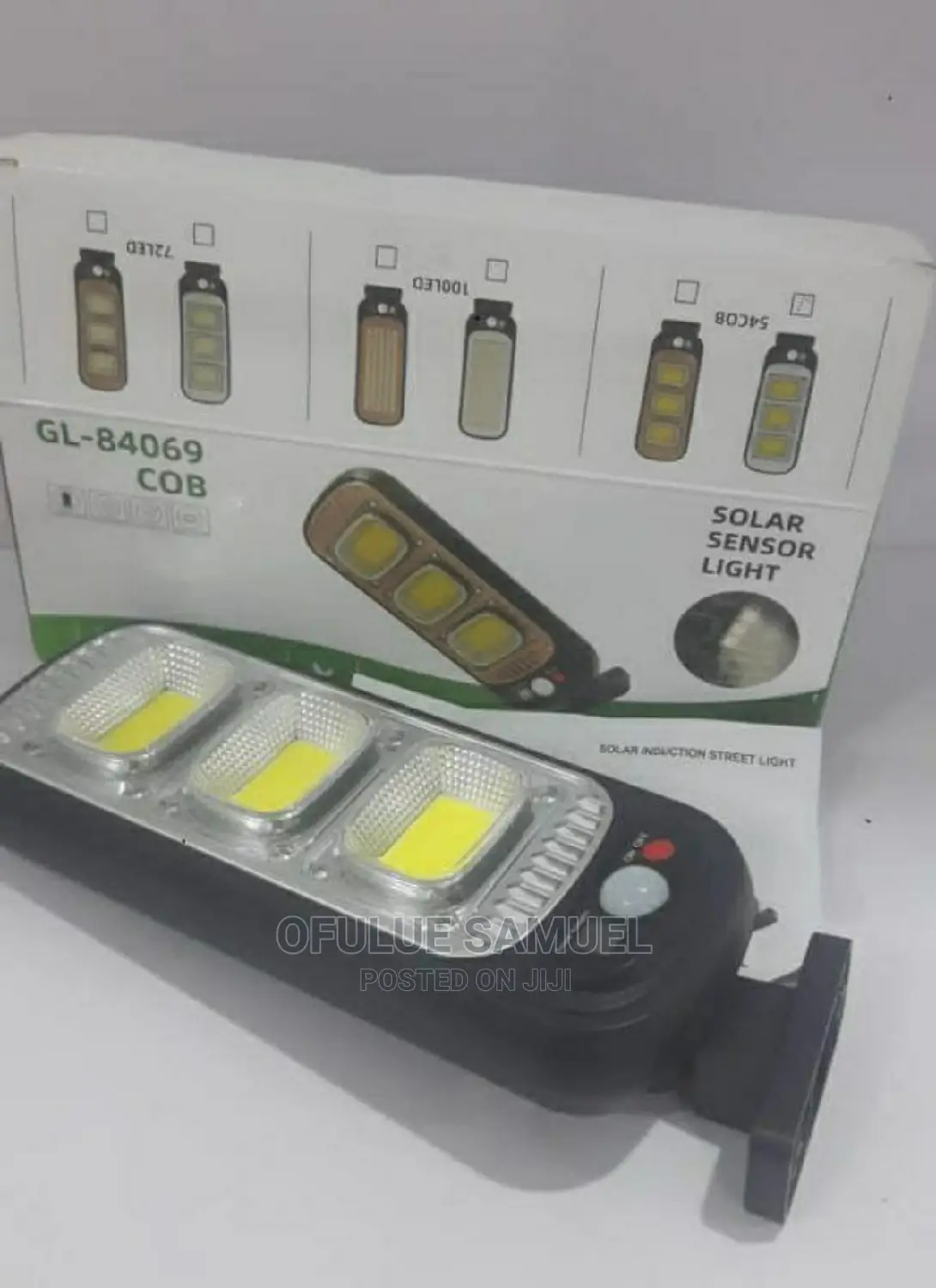 Solar Sensor Security Light