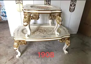 Royal Antique Center Table / Stools