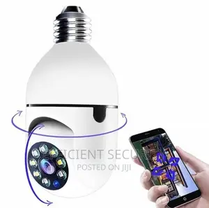 Smart Mini PTZ Full HD Camera With E27 Bulb Socket