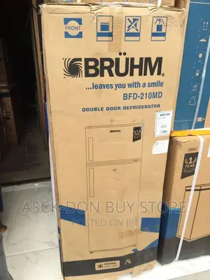210liters Bruhm Refrigerator, Ice Block