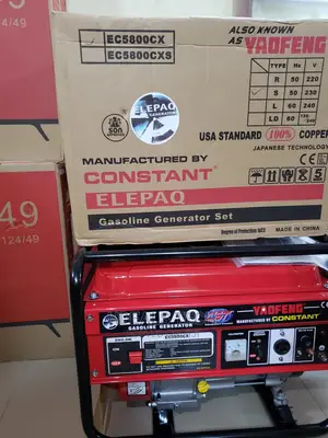 3.5kva Elepaq Constant Generator Petrol Engine-Brandnew