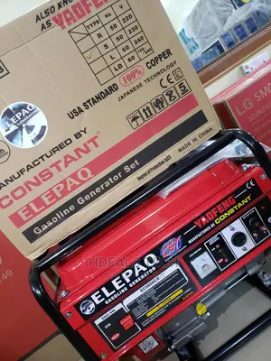 3.5kva Elepaq Constant Manuel Generator Petrol Engine-New