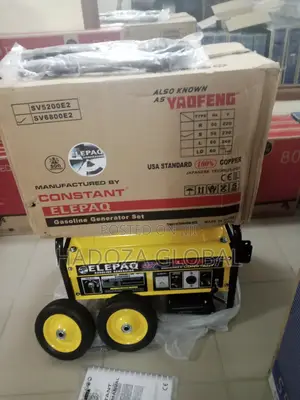 100%Copper Elepaq Constant 4.5kva Generator