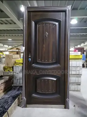 7ft by 3ft 250mm German Steel Door (Two Panel Button)(013)