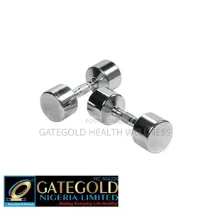 Jdb03c-6 Pro Chrome Dumbbell in Pairs – 6kg (Pair)