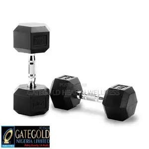 D2200.4 Rubber Hex Dumbbell 4kg [Pair]