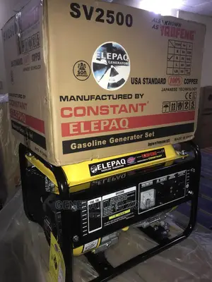 Sv2500 Elepaq Constant Manual Start Generator-Portable