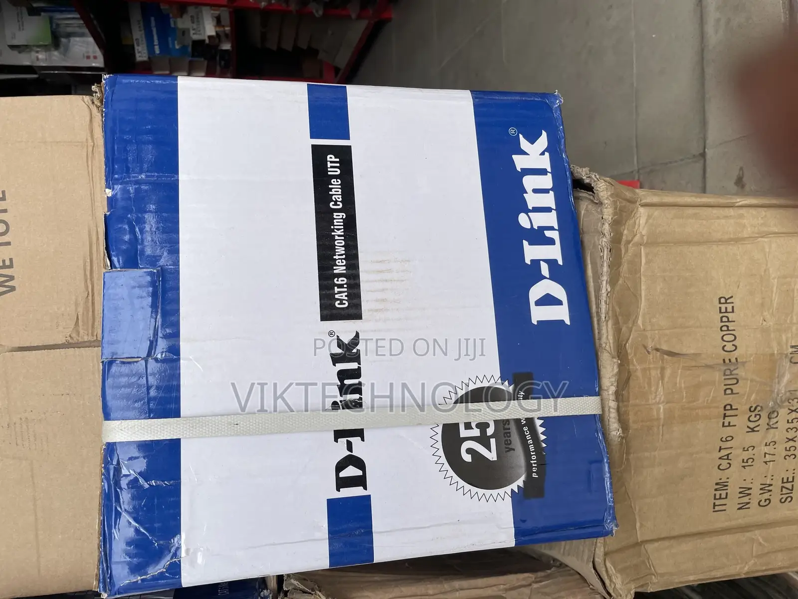 Dlink Cat6 100% Copper Networking Cable