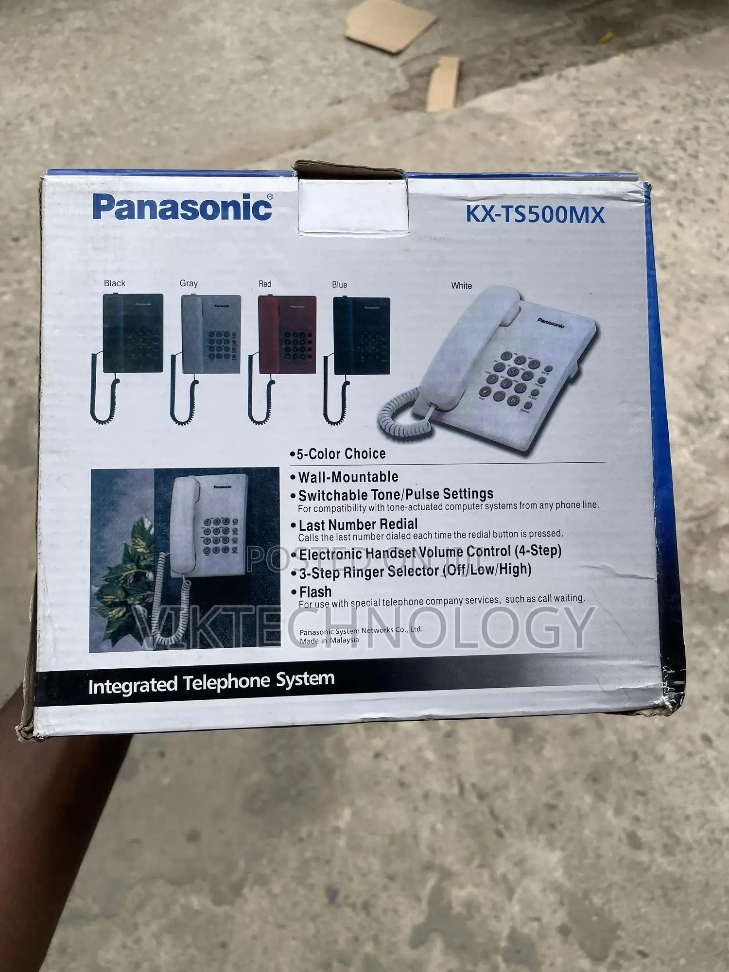 Panasonic Kx-Ts500mx Intercom PHONE