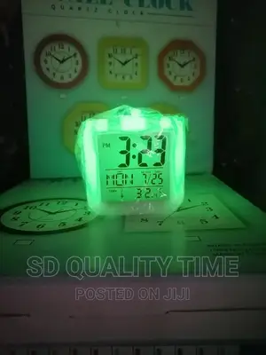Color Changing Digital Alarm Clock