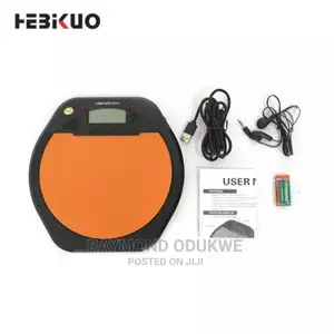 Electric Practice Drum Pad With Stand