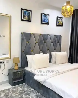 Standard Padded 4 by 6 Bedframe