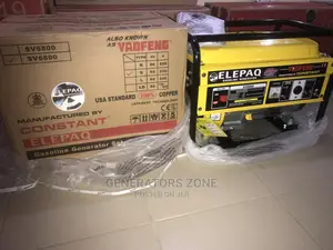 Elepaq Constant SV6800 Manual 4.5KVA LESS NOISE Generator
