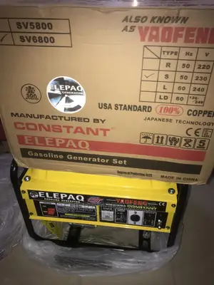 4.5KVA Elepaq Constant Manual Starter Generator