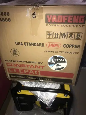 4.5KVA Elepaq Constant Manual Start Generator-100% RELIABLE