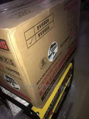 Sv6800 Brand New 4.5kva Elepaq Constant Manual Generator