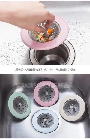 Silicon Sink Drain Strainer 3pcs