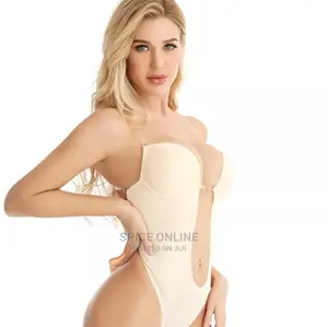 Vvip:Sexy Deep v Neck Backless Bodyshaper Thong