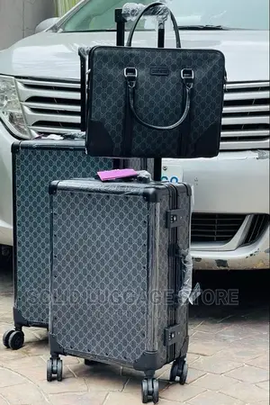 Gucci Luggage Box and Hand Bag