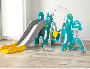 5 in 1 Set of Children Playground With Music Free Balls